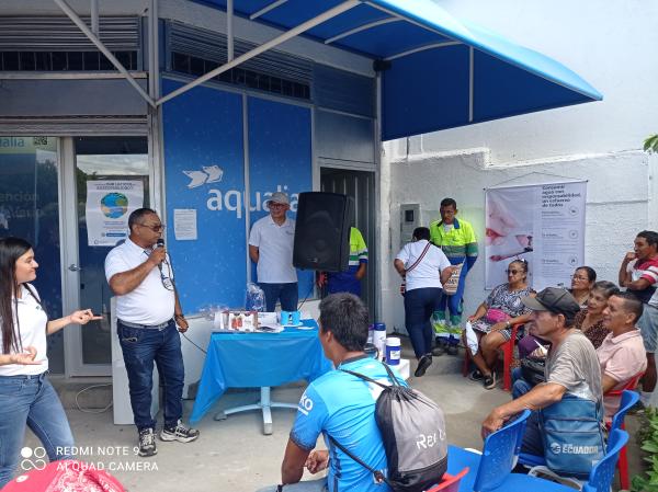 Aqualia se unió a la celebración del Día Nacional del Usuario y del Vocal de Control en el municipio de Flandes